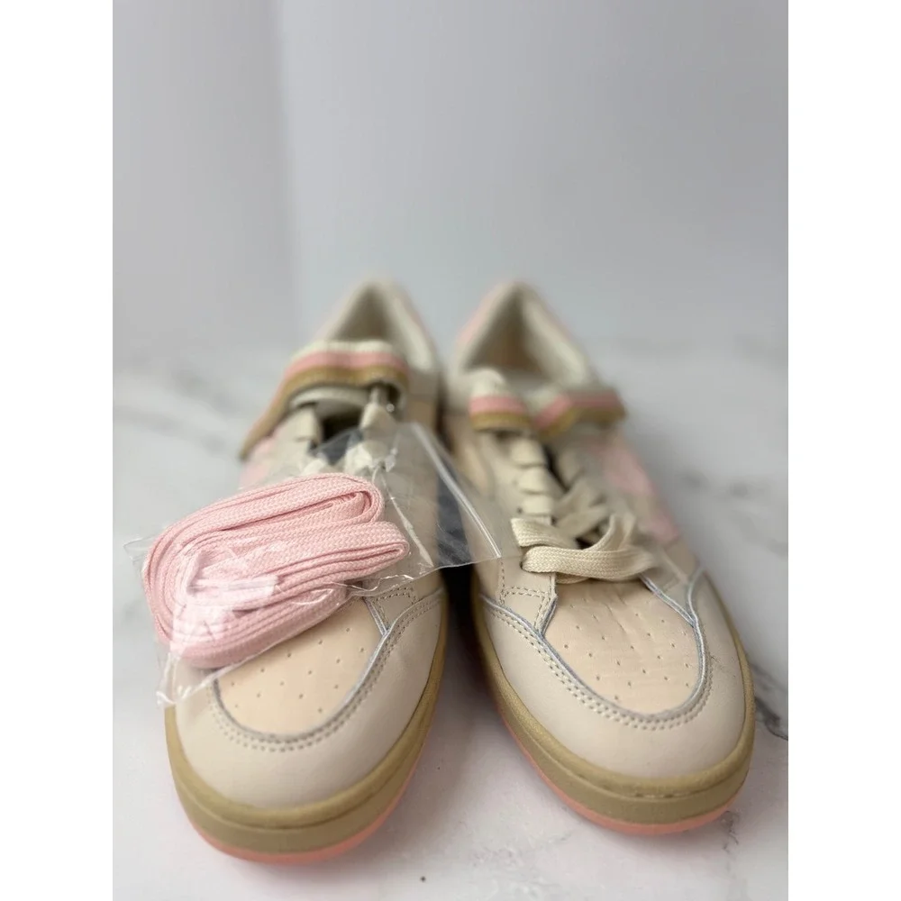 Vintage Havana Pale Pink Leather Sneaker Sz 8.5 New